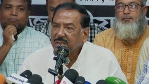 নির্বাচনের কোনো বিকল্প নাই, ২৪ ঘণ্টার মধ্যে ইসি বিলুপ্ত করুন: মেজর হাফিজ