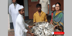 নিষেধাজ্ঞা অমান্য করে ইলিশ বিক্রি, ৪৫ কেজি জব্দ ইলিশ গেল এতিমখানায়