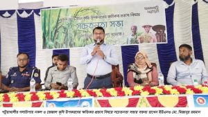 গলাচিপায় ‘সচেতন চাষী, সমৃদ্ধ কৃষি’ প্রতিপাদ্যের আলোকে সচেতনতা সভা