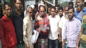 গলাচিপায় যুবদলের লিফলেট বিতরণ