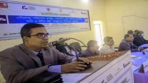 ধামইরহাটে জলবায়ু সহনশীল পানি ও কঠিন বর্জ্য ব্যবস্হাপনা বিষয়ক মতবিনিময় কর্মশালা অনুষ্ঠিত