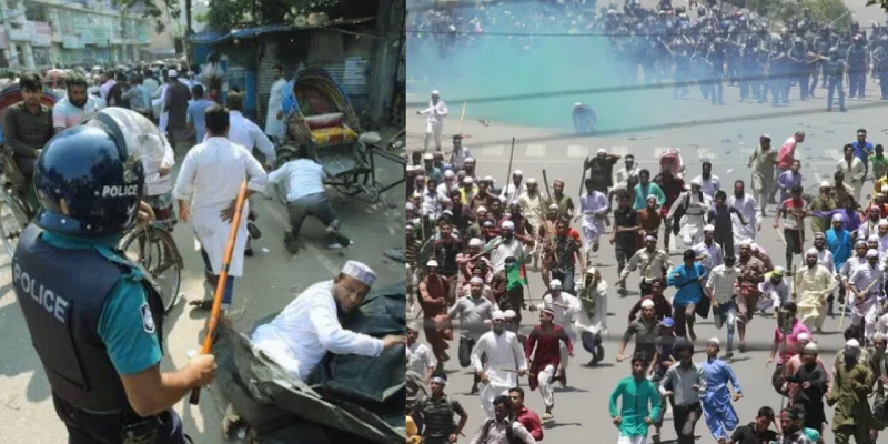 শাপলা চত্বরে হেফাজতের ওপর নির্মমতা: ফেঁসে যাচ্ছেন পুলিশের শতাধিক কর্মকর্তা