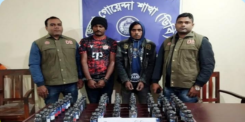 মেহেরপুরে ফেন্সিডিলসহ ৩ মাদককারবারী আটক