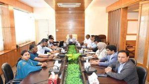 বাকৃবির শিক্ষার্থীদের উদ্যোক্তা হিসেবে গড়তে ইনোভেশন হাব কমিটির সভা 