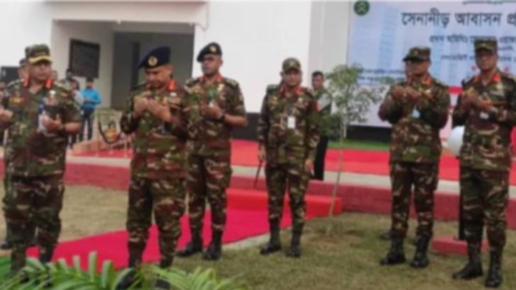 টাঙ্গাইলে ‘সেনানীড়’ উদ্বোধন করলেন সেনাপ্রধান