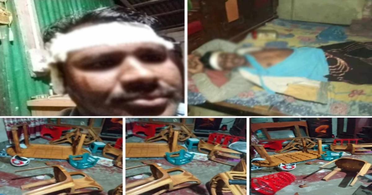 কমলনগরে জমি নিয়ে বিরোধ, প্রতিপক্ষের হামলায় নারীসহ আহত ৩