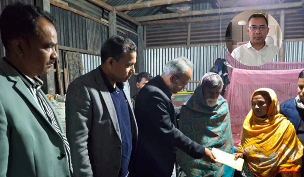 জুলাই বিপ্লবে নিহত মাহবুবের পরিবারের পাশে বিএনপির ভারপ্রাপ্ত চেয়ারম্যান