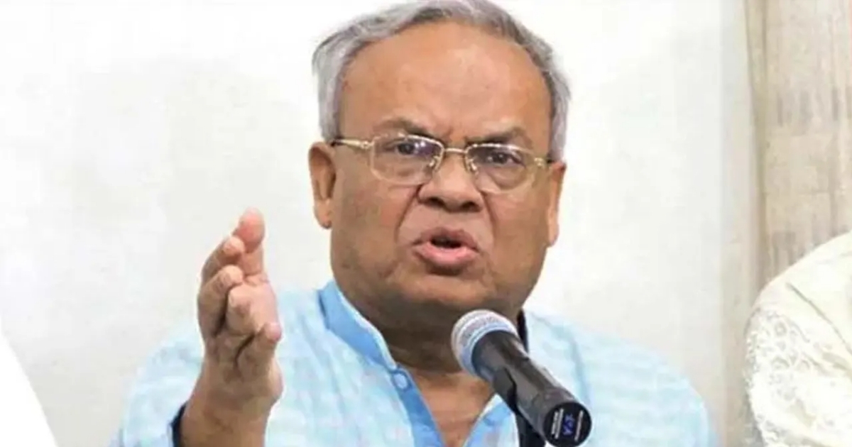 উপদেষ্টা নাহিদের মন্তব্যে চটেছেন রুহুল কবির রিজভী 