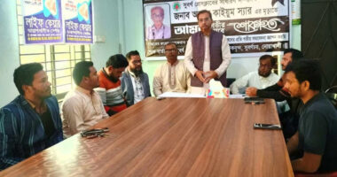 সুবর্ণ প্রেসক্লাবে সাংবাদিক আবদুল কাইয়ুমের স্মরণে শোক সভা ও দোয়া অনুষ্ঠিত