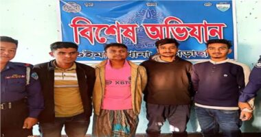 অপারেশন ডেভিল হান্ট: খাগড়াছড়িতে নিষিদ্ধ ছাত্রলীগের ৪ নেতা আটক