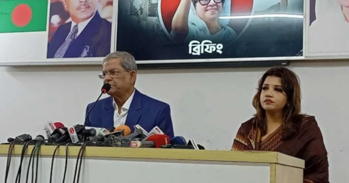 ভারতের কাছে শেখ হাসিনাকে ফেরত চায়, বিএনপি