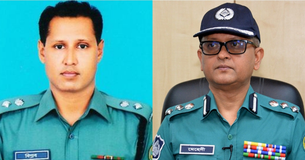 এবার বিপ্লব কুমার সরকার ও মেহেদি হাসান বরখাস্ত