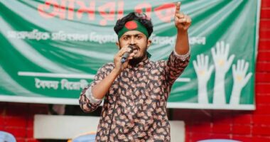 বৈষম্যবিরোধীর রংপুর মহানগরের মুখপাত্র নাহিদকে অব্যাহতি