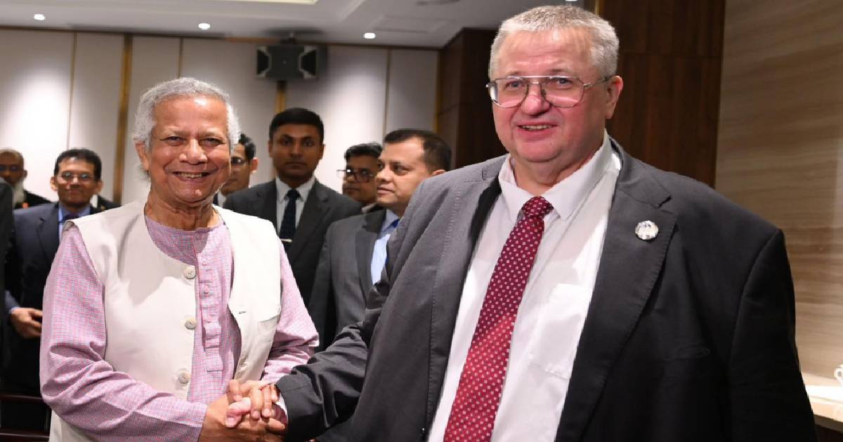 চীনে রুশ উপ-প্রধানমন্ত্রীর সঙ্গে প্রধান উপদেষ্টার বৈঠক