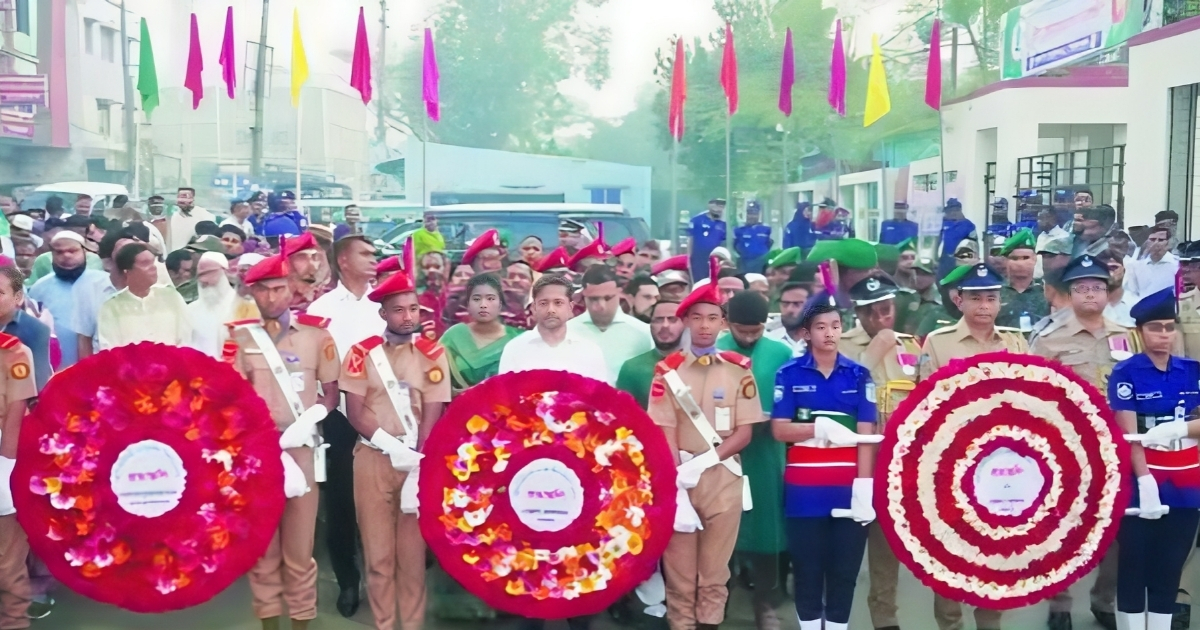 শেরপুরে যথাযোগ্য মর্যাদায় মহান স্বাধীনতা দিবস পালিত