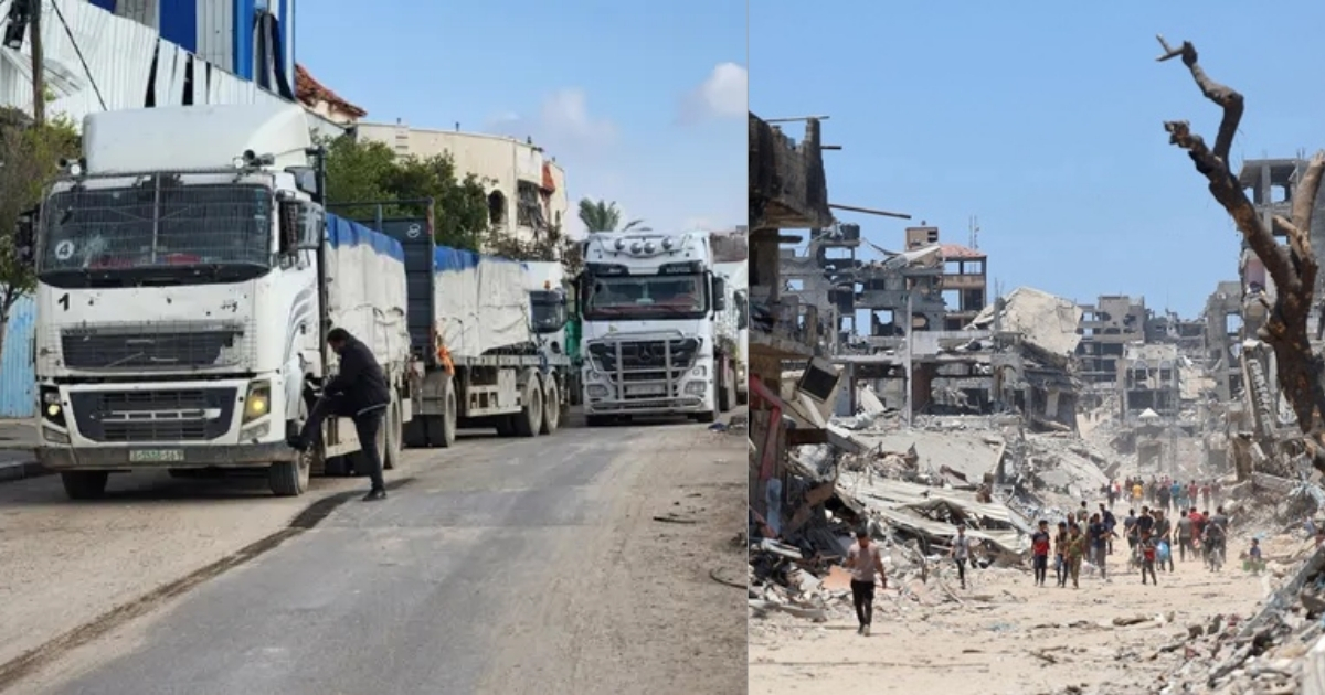 গাজায় ত্রাণ প্রবেশ পুরোপুরি বন্ধ করে দিলো ইসরায়েল, হন্য হয়ে খাবার খুঁজছেন মানুষ