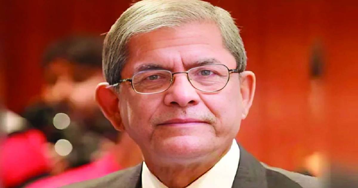 সন্ধ্যায় দেশে ফিরছেন মির্জা ফখরুল