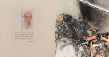 মুন্সিগঞ্জে ইউনিয়ন পরিষদে অগ্নিকাণ্ড, চেয়ারম্যানকে গুলি করে মারার হুমকি