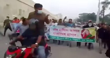 ঢাকায় ফের আওয়ামী লীগের ঝটিকা মিছিল