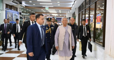 থাইল্যান্ডের উদ্দেশে ঢাকা ছেড়েছেন প্রধান উপদেষ্টা  