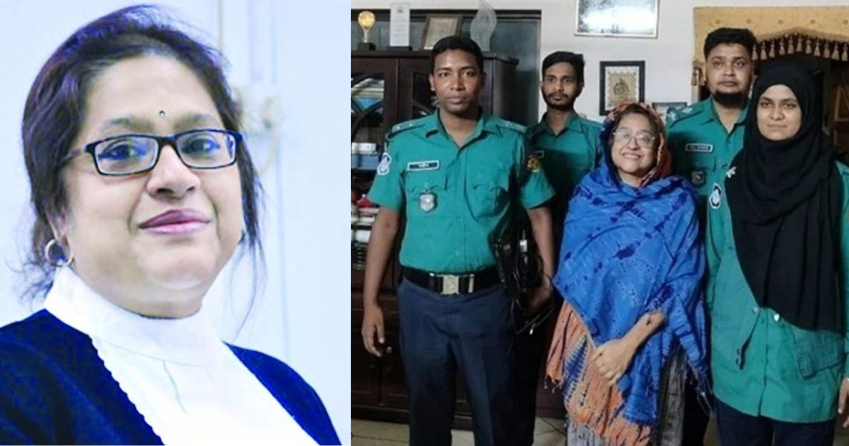 হত্যাচেষ্টা মামলায় গ্রেপ্তার ব্যারিস্টার তুরিন আফরোজ