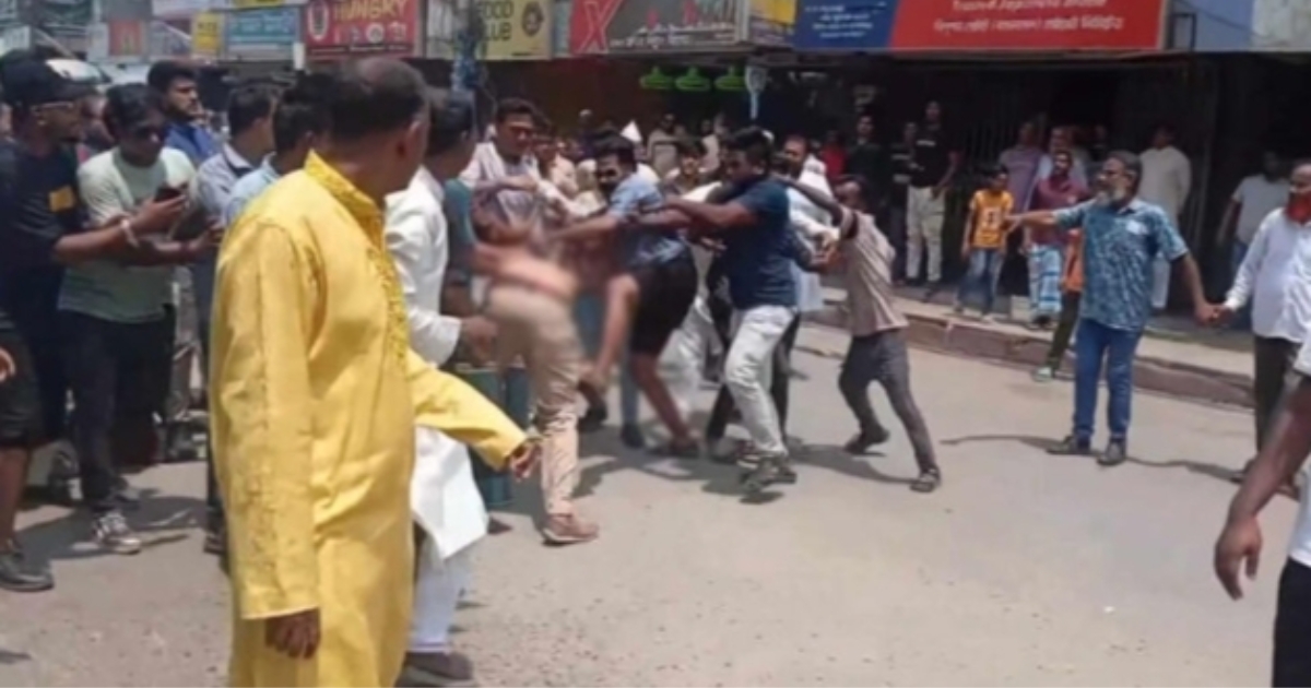 মুন্সিগঞ্জে বিএনপির শোভাযাত্রায় নেতাকর্মীদের সংঘর্ষ