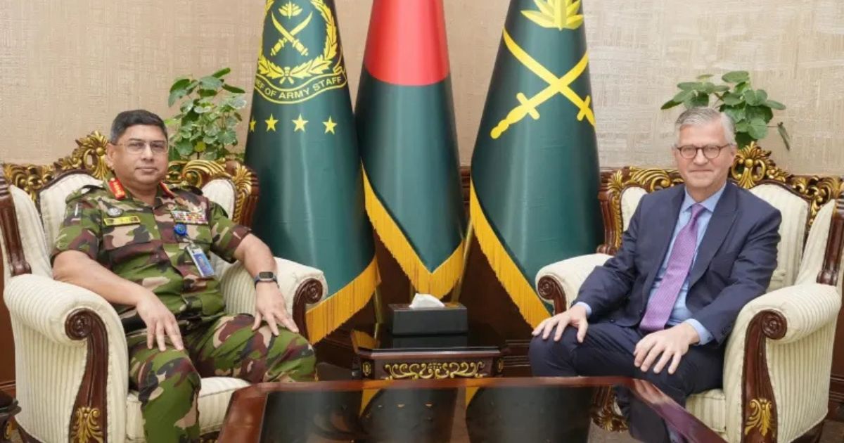 সেনাপ্রধানের সঙ্গে জাতিসংঘের আন্ডার সেক্রেটারি জেনারেলের সাক্ষাৎ