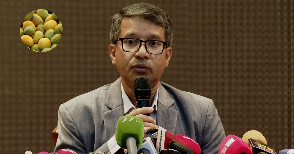আগামী বুধবার চীনে প্রথমবারের মতো প্রায় ৫০ মেট্রিক টন আম রফতানি করবে বাংলাদেশ : কৃষি সচিব