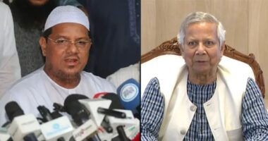 মাঝপথে সমুদ্রে আপনি আমাদেরকে ফেলে চলে যাবেন না, জিতলে একসঙ্গে জিতব, ঠকলেও একসঙ্গে ঠকবো : চরমোনাইয়ের পীর