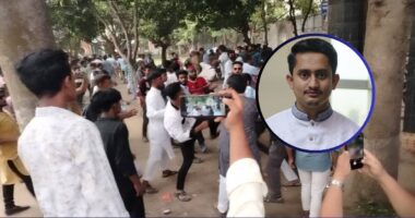 বগুড়ায় সারজিস আলমের উপস্থিতিতে সমাবেশস্থলে ছুরিকাঘাতের ঘটনা