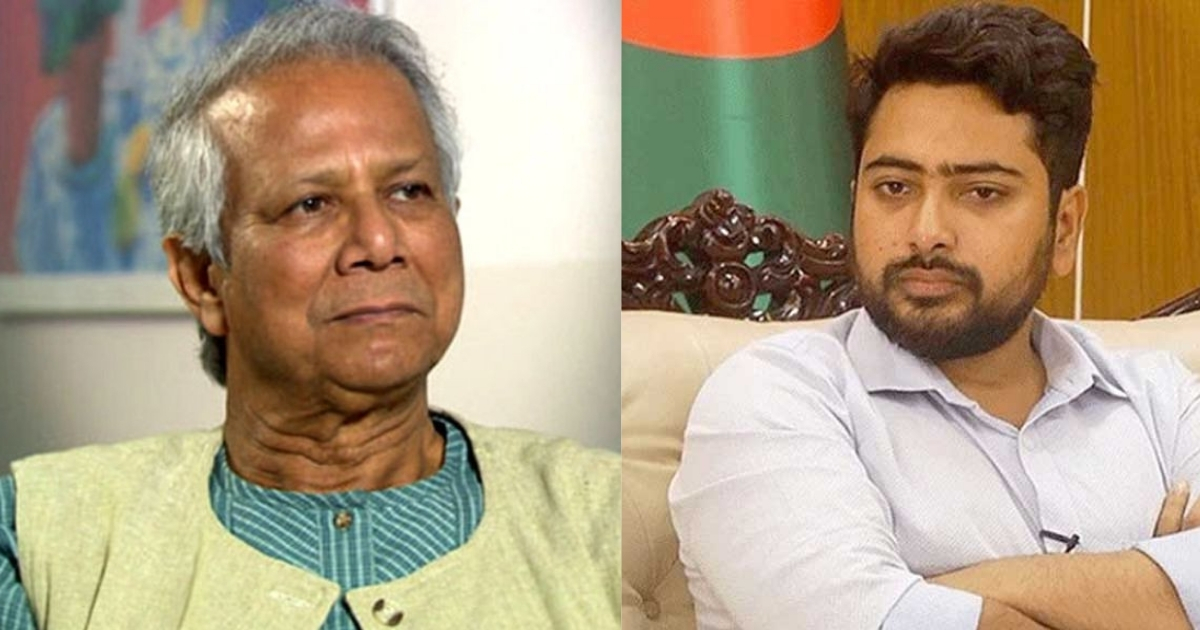 ড. ইউনূস ‘পদত্যাগের বিষয়ে ভাবছেন’: নাহিদ ইসলাম