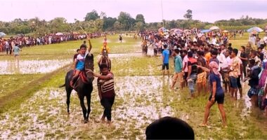 রহিমাবাদে ঘোড়ার দৌড়ে উচ্ছ্বাস, প্রধান অতিথি ছিলেন জননেতা হাবিব