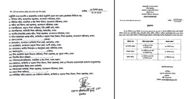 অবশেষে মাদ্রাসা শিক্ষা প্রতিষ্ঠানের পরীক্ষার তারিখ আংশিক পরিবর্তন, প্রজ্ঞাপন জারি