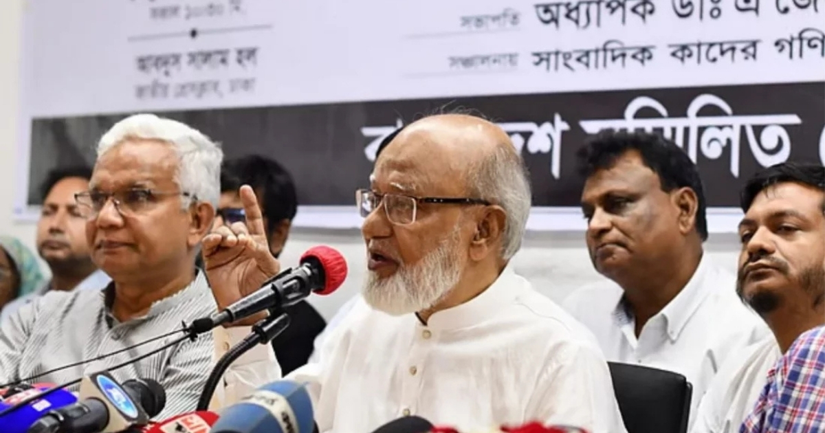 ডিসেম্বরে নির্বাচন হলে বিএনপি দুই-তৃতীয়াংশ ভোটে জয়ী হবে : খন্দকার মোশাররফ