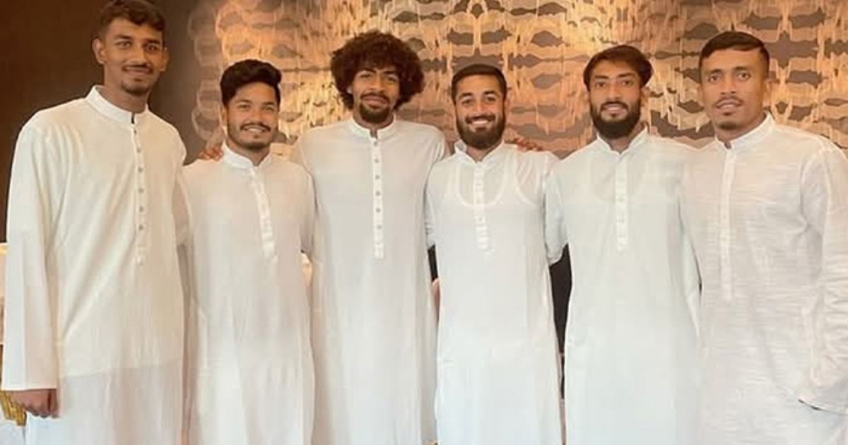 হামজাদের অন্যরকম এক ঈদ উদযাপন