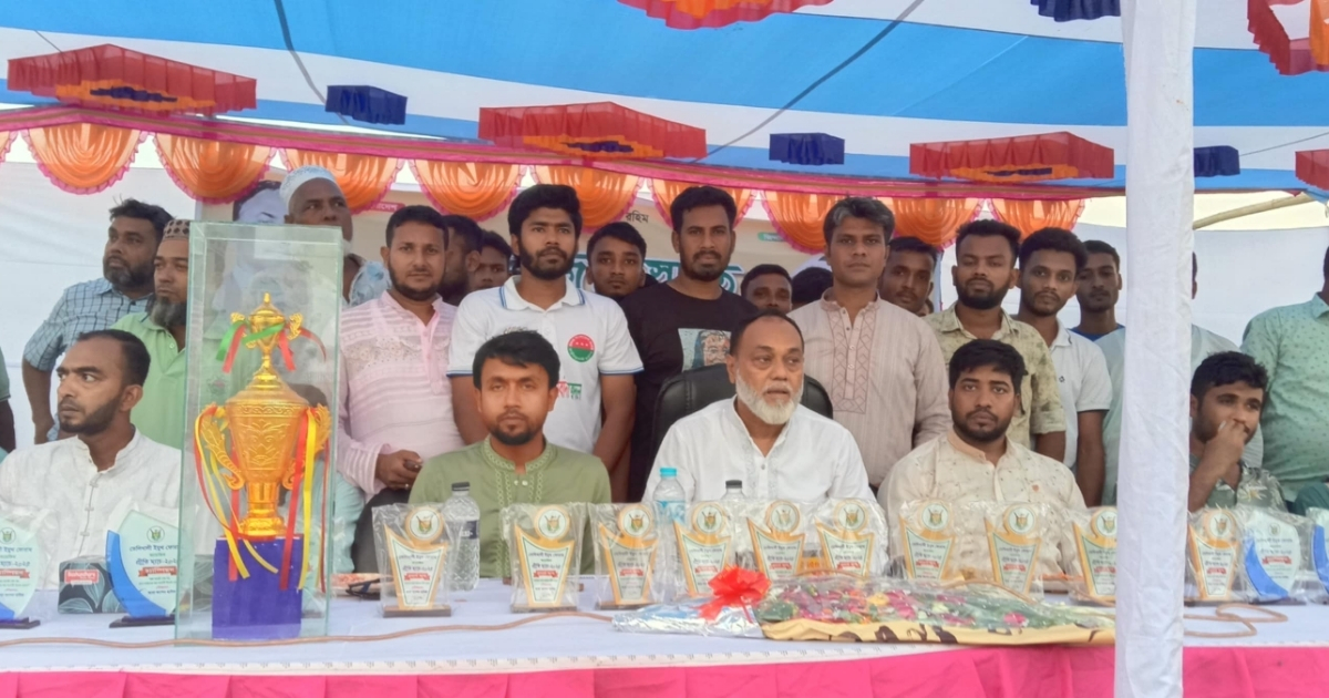 পিরোজপুরে শহীদ জিয়া স্মৃতি প্রীতি ফুটবল ম্যাচ অনুষ্ঠিত