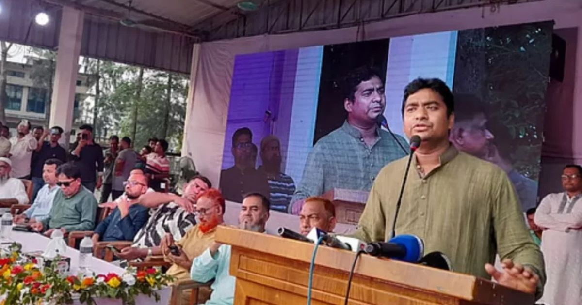 প্রধান উপদেষ্টা দুটি রাজনৈতিক দলের কথায় এপ্রিল মাসে নির্বাচন ঘোষণা করেছেন : নাছির