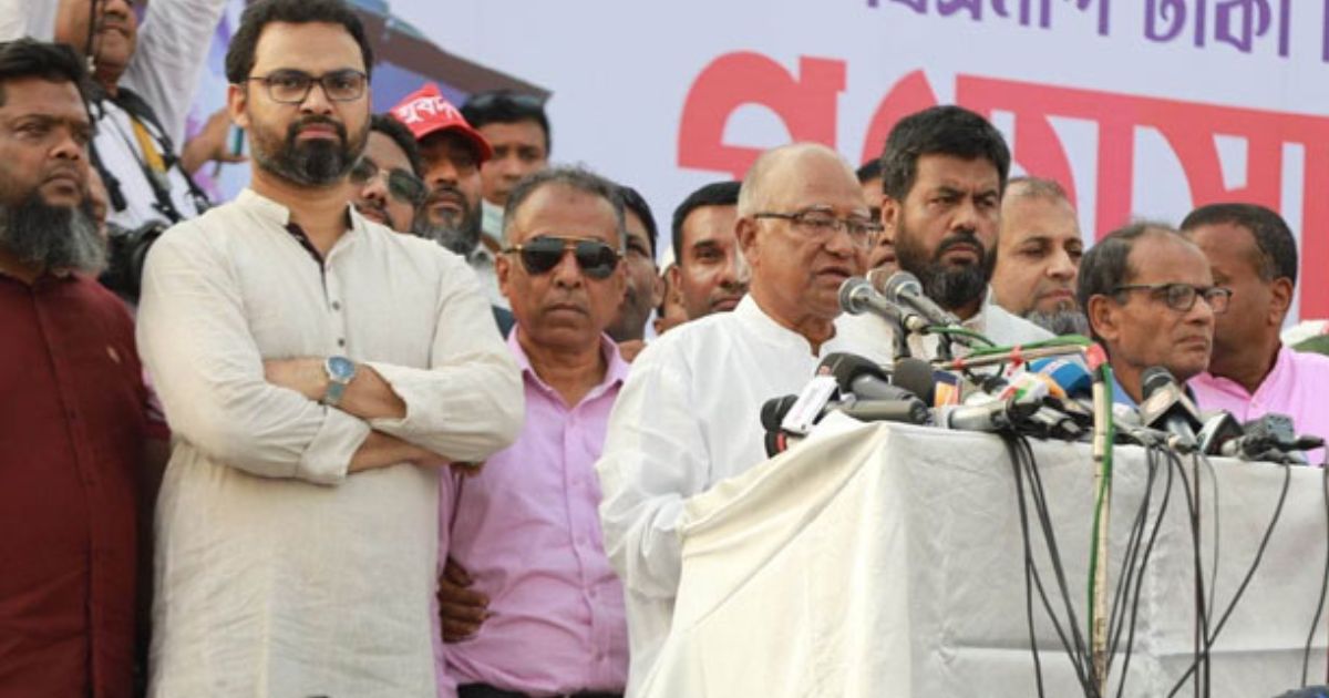 অন্তর্বর্তী সরকারের সাথে বিএনপির সম্পর্ক ভালো, সহযোগিতা করেছি, এখনো করছি : খন্দকার মোশাররফ