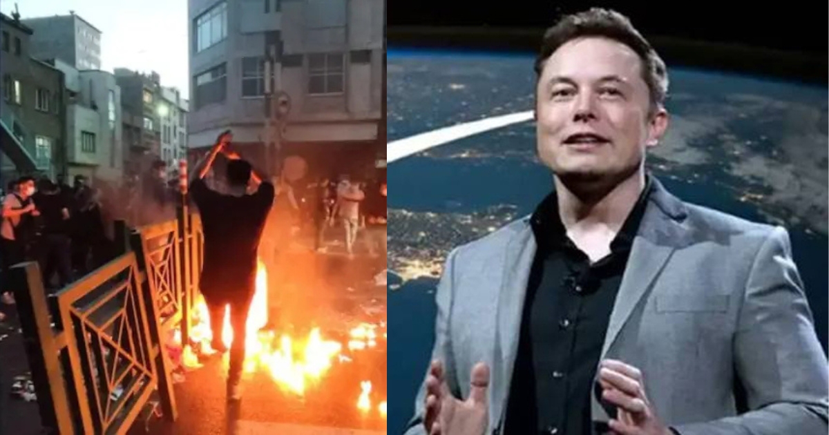 ইরানে বন্ধ ইন্টারনেট,স্টারলিংক চালু করলেন ইলন মাস্ক