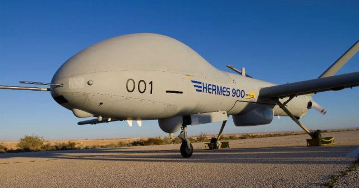 ইরানের আকাশ প্রতিরক্ষা বাহিনী ইসরায়েলের একটি হার্মেস-৯০০ ড্রোন ভূপাতিত করেছে