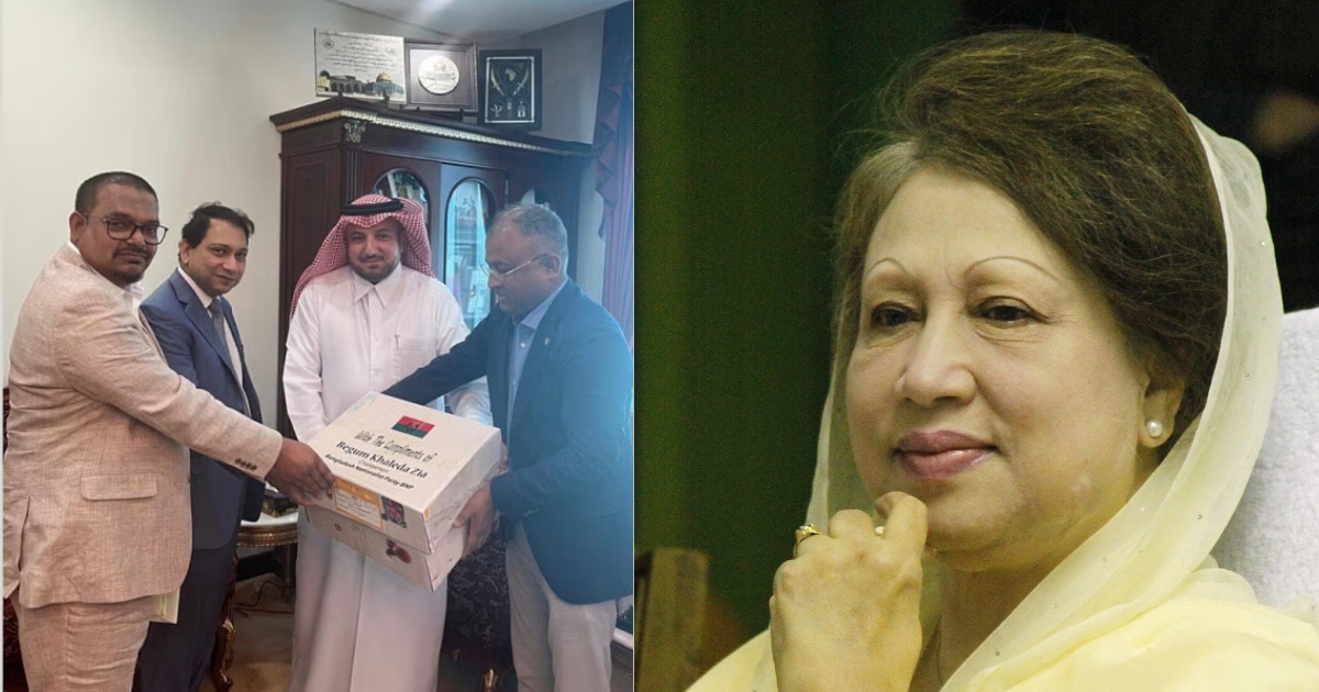 কাতারের আমির ও প্রধানমন্ত্রীকে মৌসুমি ফল পাঠালেন খালেদা জিয়া