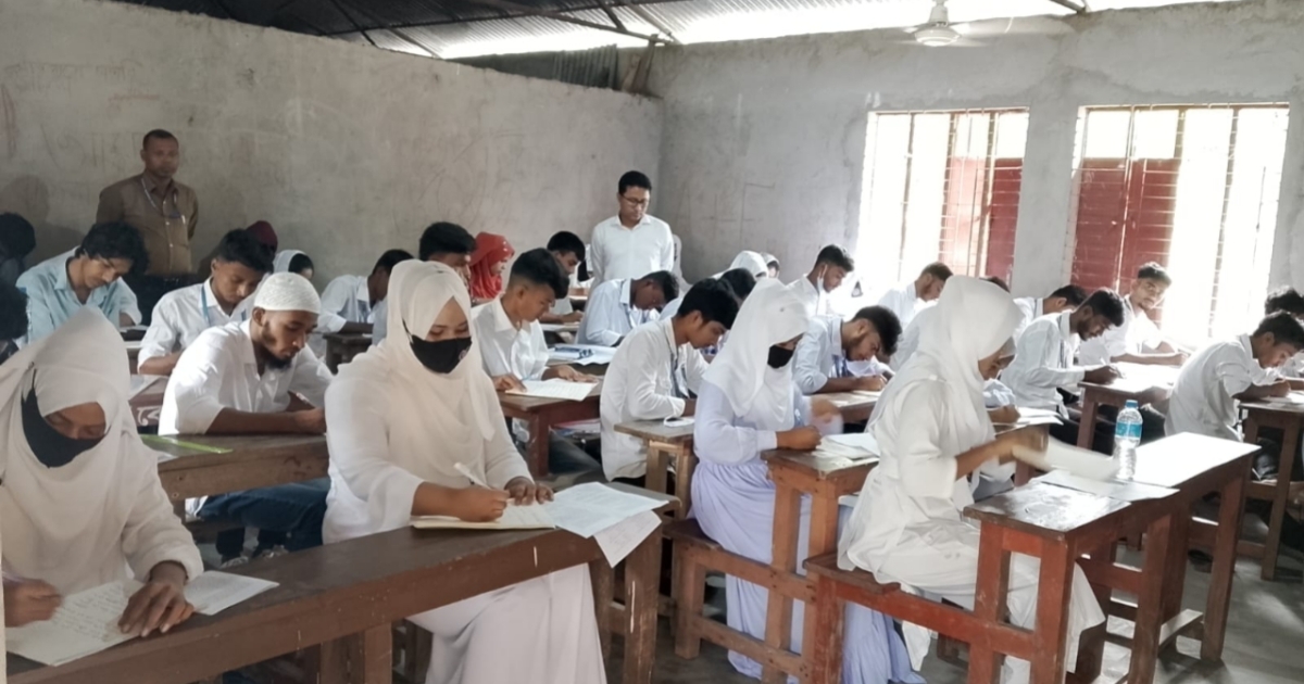 ইন্দুরকানীতে সুষ্ঠু পরিবেশে অনুষ্ঠিত এইচএসসি ও সমমানের পরীক্ষা, অনুপস্থিত ৯