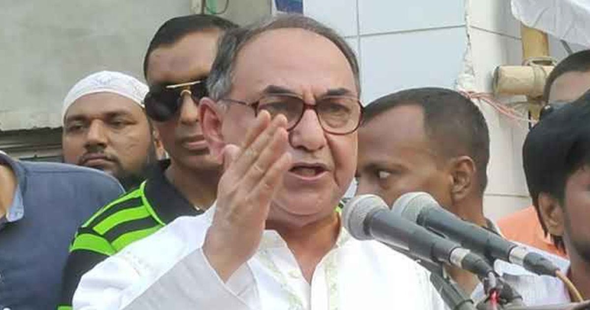 কোনো ভদ্রলোক আওয়ামী লীগ করে না, করলেও সে অভদ্র হয়ে যায় : মির্জা আব্বাস