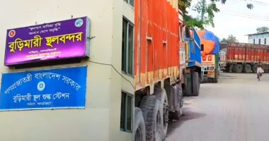 বুড়িমারী স্থলবন্দরে কাস্টমস কর্মকর্তাদের শাটডাউন : আমদানি-রপ্তানি সম্পূর্ণ বন্ধ, বিপাকে ব্যবসায়ী-শ্রমিকরা
