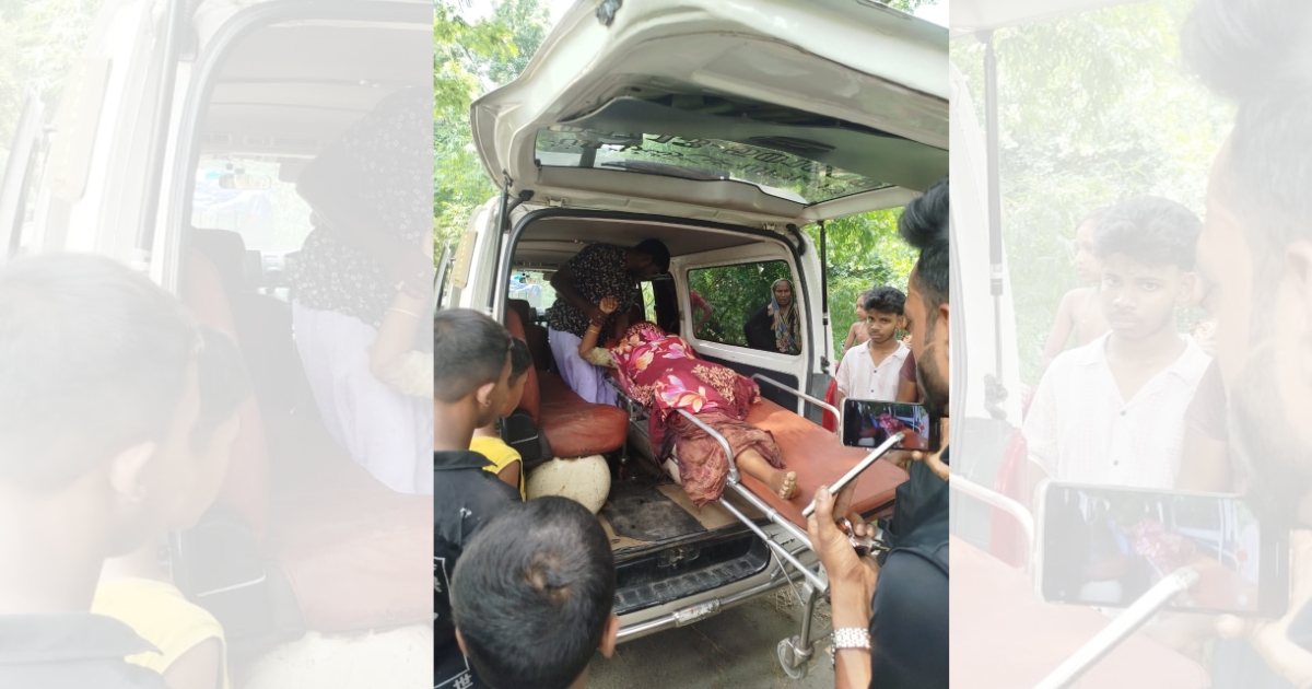 সিঙ্গাইরে গ্যাস সিলিন্ডার বিস্ফোরণে গৃহবধূর মর্মান্তিক মৃত্যু, স্বামী আহত