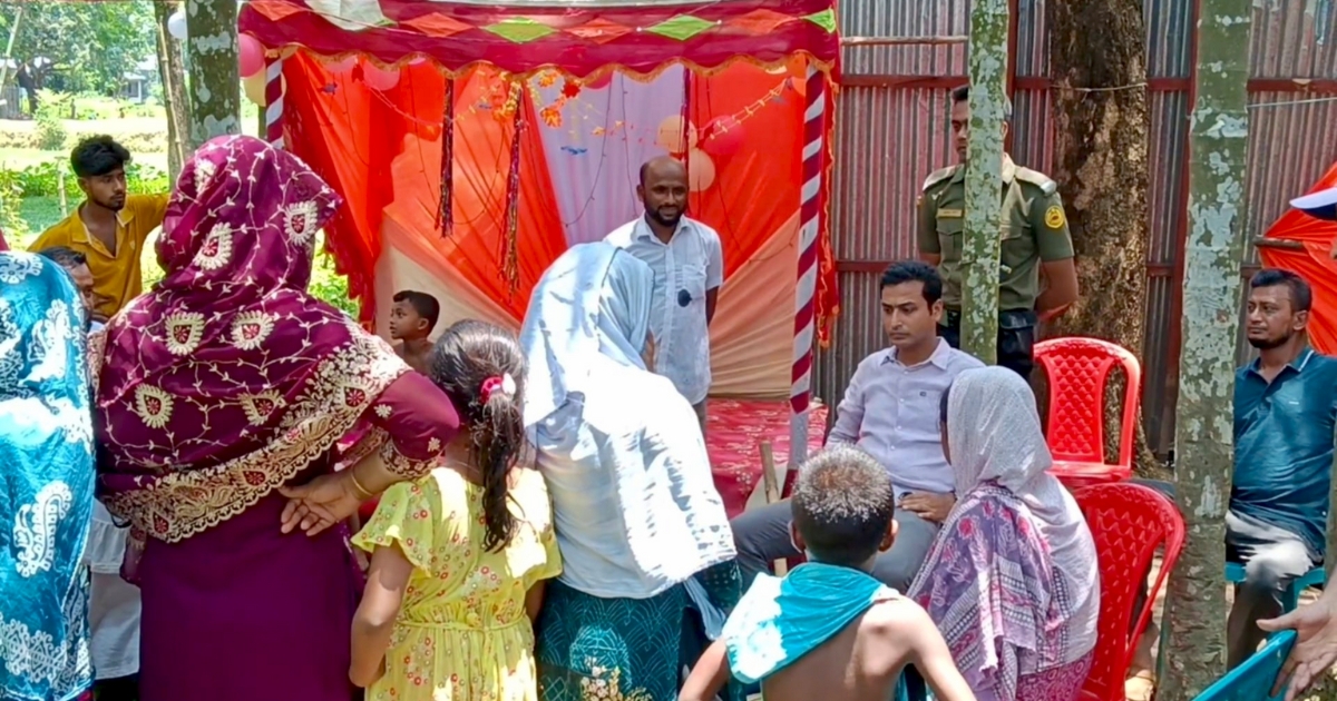 দুর্গাপুরে ইউএনও’র হস্তক্ষেপে বন্ধ হলো ২টি বাল্যবিবাহ