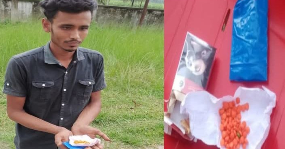 নাটোরের লালপুরে সেনাবাহিনীর চেকপোস্টে ইয়াবা সহ ১ যুবক আটক