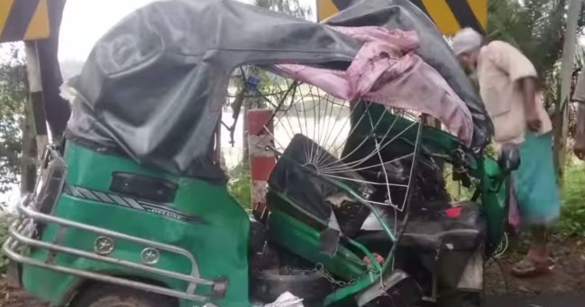 নাটোরে বাস-সিএনজি মুখোমুখি সংঘর্ষ – নিহত ২ আহত ২