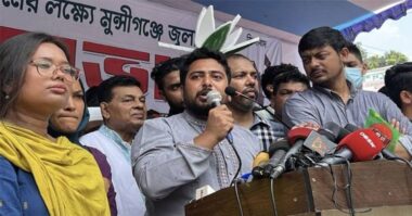 মুজিববাদ শেষ না হওয়া পর্যন্ত এনসিপির লড়াই চলবে: নাহিদ ইসলাম