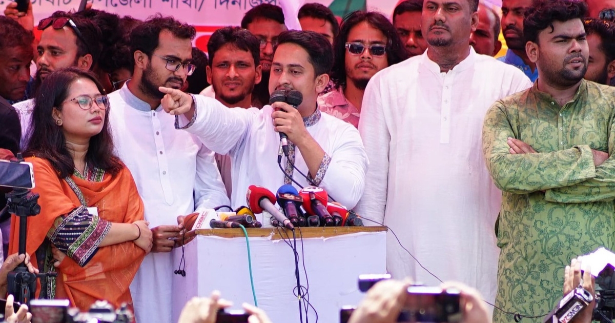 জনগণের কণ্ঠস্বর হয়ে সংসদে কথা বলবে এনসিপি : সারজিস